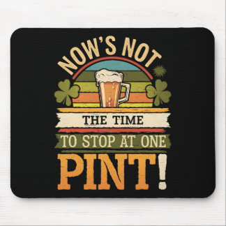 Tapis De Souris Irlandais Patty's Vert St Paddy Drôle Saint Patric