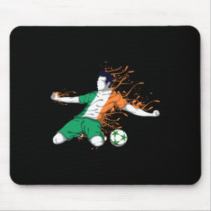 Tapis De Souris Irlande Football National - Football Irlandais Dra