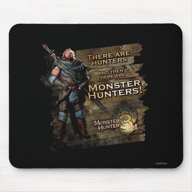 Tapis De Souris Ironbeard McCullough, il y a des chasseurs, et (Devant)