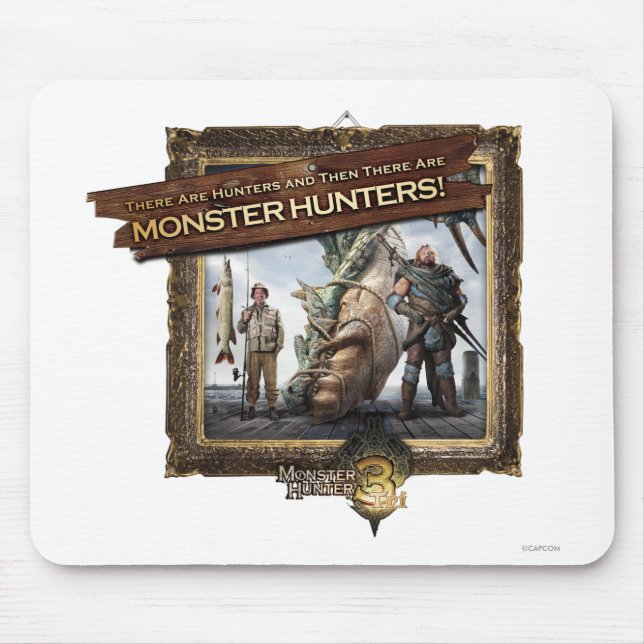 Tapis De Souris Ironbeard McCullough, il y a des chasseurs, et (Devant)