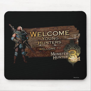 Tapis De Souris Ironbeard McCullough, jeunes chasseurs bienvenus 