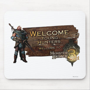 Tapis De Souris Ironbeard McCullough, jeunes chasseurs bienvenus 