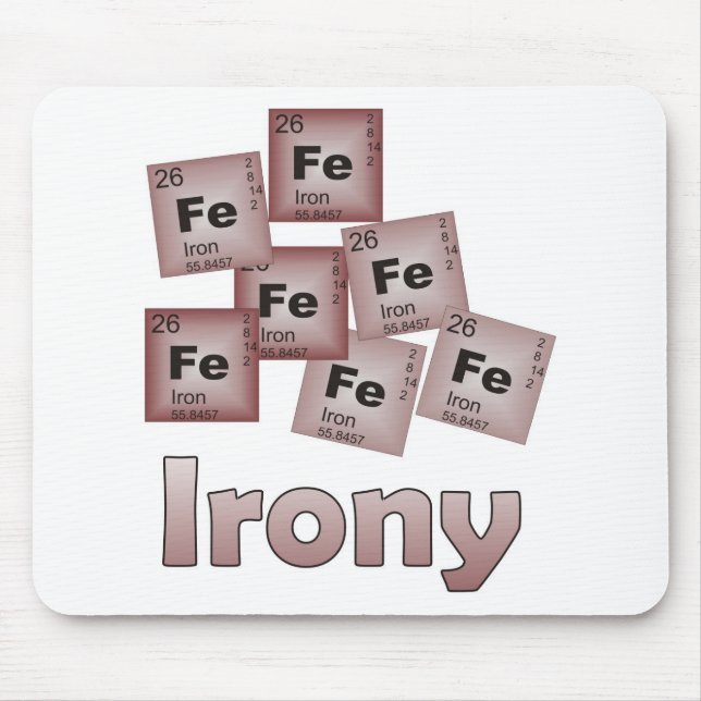 Tapis De Souris Ironie (Devant)