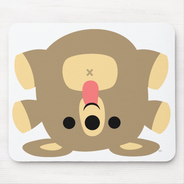 Tapis De Souris Irrévérent Cartoon Ours Bébé mousepad (Devant)