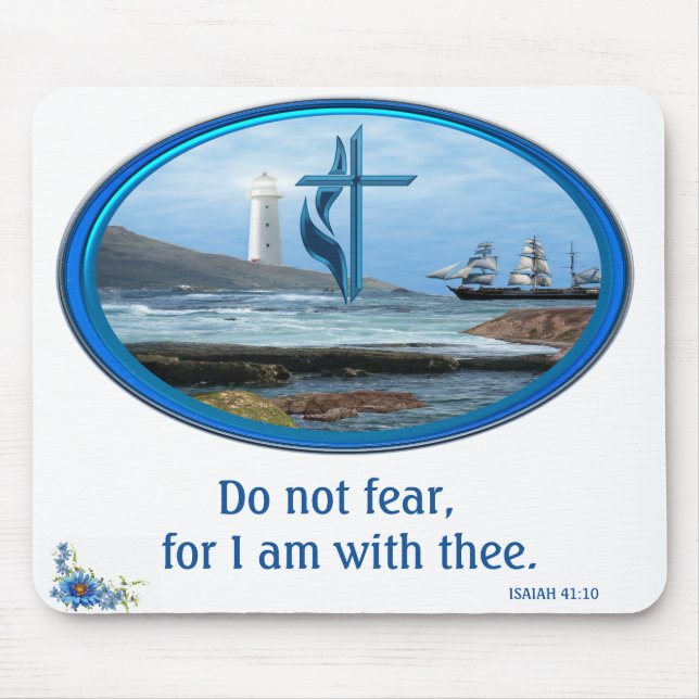 TAPIS DE SOURIS ISAIAH 41:10 (Devant)