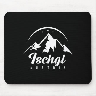 Tapis De Souris Ischgl Autriche Station de ski Ski Snowboard Souv