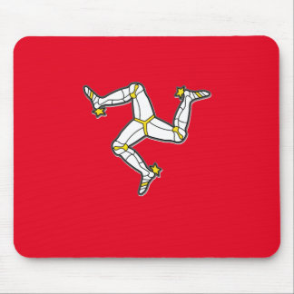 Tapis De Souris Isle Of Man Manx Drapeau 3 Jambes De Man Triskelio