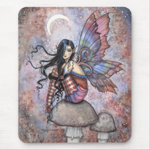 Tapis De Souris Isobel l'Introvert Fairy Imaginaire Art Mousepad