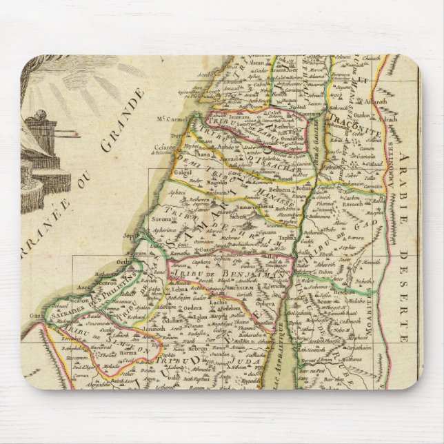 Tapis De Souris Israël et la Palestine 3 (Devant)