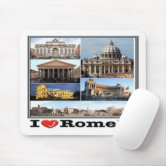 Tapis De Souris IT Italie - Latium - Rome - (Avec souris)