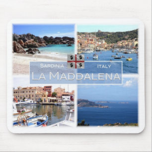Tapis De Souris IT Italie - Sardaigne - La Maddalena -