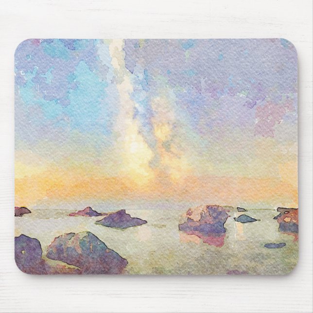 Tapis De Souris *~ Italie AP12 Italia Beach Spiaggia delle cannell (Devant)