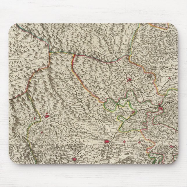 Tapis De Souris Italie, France (Devant)