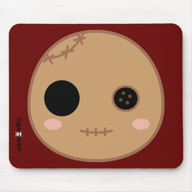 Tapis De Souris Itami la tête de poupée de vaudou (Devant)