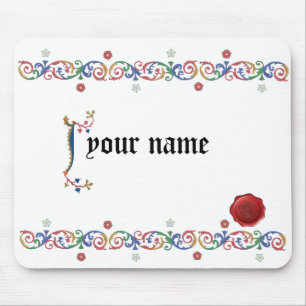Tapis De Souris J Mouspad médiéval