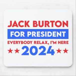 Tapis De Souris Jack Burton Pour Président 2024
