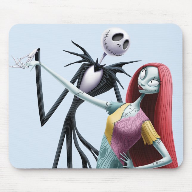 Tapis De Souris Jack et Sally Dancing (Devant)