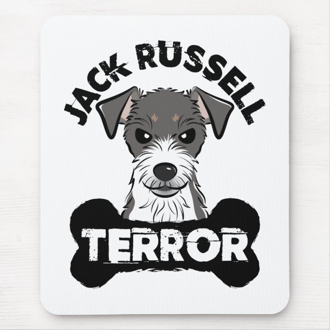 Tapis De Souris Jack Russell Terror Funny Parsons Terrier Chien (Devant)