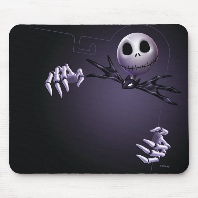 Tapis De Souris Jack Skellington | Bordure Jack (Devant)