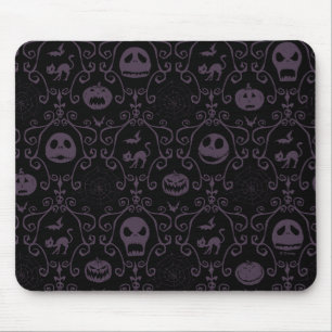 Tapis De Souris Jack Skellington Halloween Filigree Motif