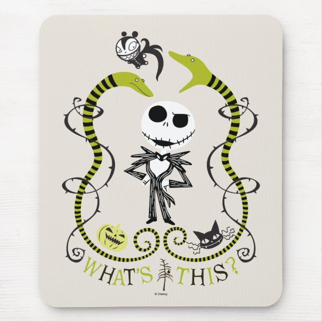 Tapis De Souris Jack Skellington | Qu'est-ce que c'est ? (Devant)
