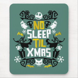Tapis De Souris Jack & Zero - Pas de sommeil jusqu'à Noël