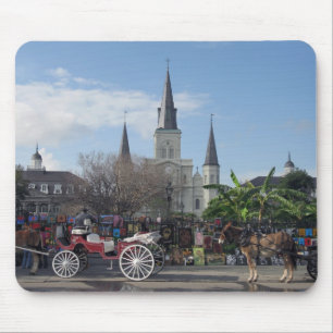 Tapis De Souris Jackson Carré-Nouvel Orléans Mousepad