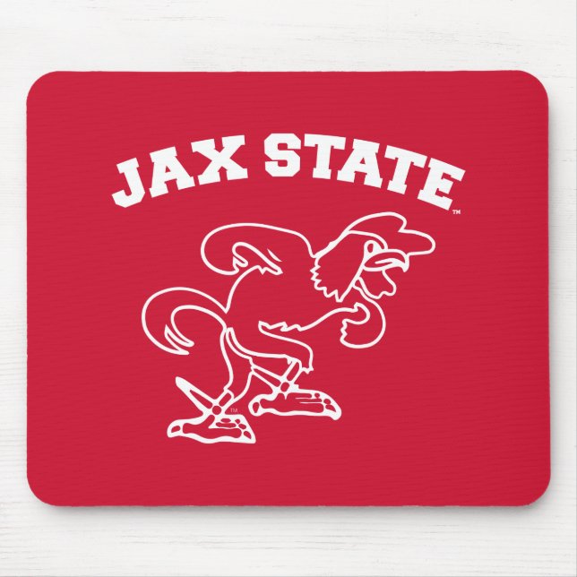 Tapis De Souris Jacksonville State University JAX State Gamecocks (Devant)