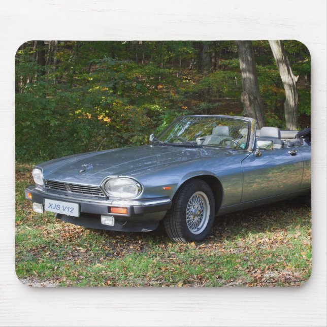 Tapis De Souris Jaguar XJS V12 Cabriolet (Devant)