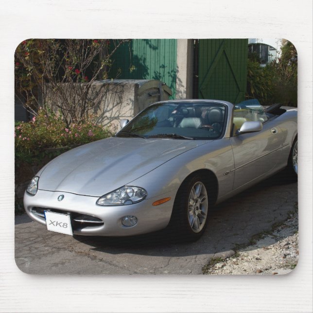 Tapis De Souris Jaguar XK8 Cabriolet (Devant)