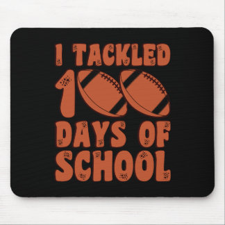 Tapis De Souris J'Ai Attaqué 100 Jours De Football Scolaire Pour G