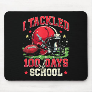 Tapis De Souris J'Ai Attaqué 100 Jours D'École 100E Jour De Footba