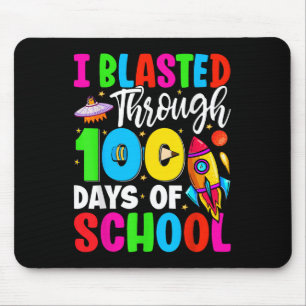 Tapis De Souris J'Ai Blessé Pendant 100 Jours D'École 100 Jours Te
