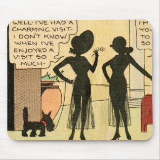 Tapis De Souris "J'ai eu une visite de charme" Mousepad