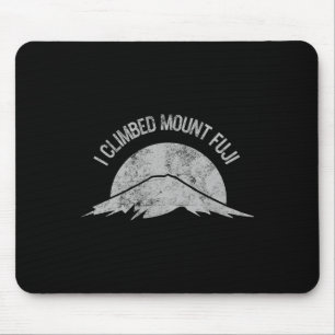 Tapis De Souris J'ai gravi le mont Fuji Japon Randonnée montagne N