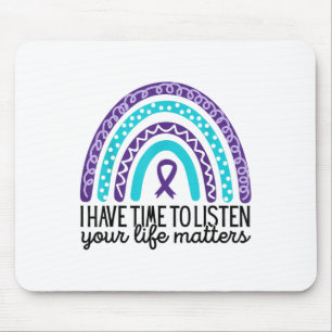 Tapis De Souris J'ai le temps d'écouter, Sensibilisation à la prév