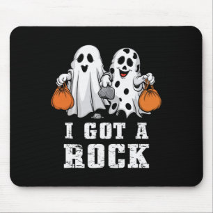 Tapis De Souris J'Ai Obtenu Rock Ghost Halloween Éffrayant Trick T