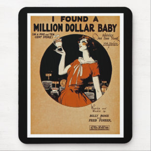 Tapis De Souris J'Ai Trouvé Un Million De Dollars De Bébé