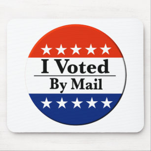 Tapis De Souris J'Ai Voté Par Courrier
