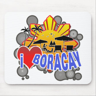 Tapis De Souris J'aime Boracay