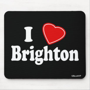 Tapis De Souris J'aime Brighton