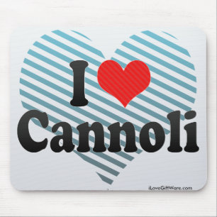 Tapis De Souris J'aime Cannoli