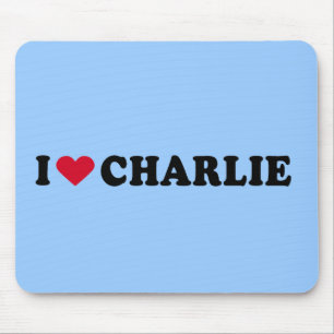 TAPIS DE SOURIS J'AIME CHARLIE