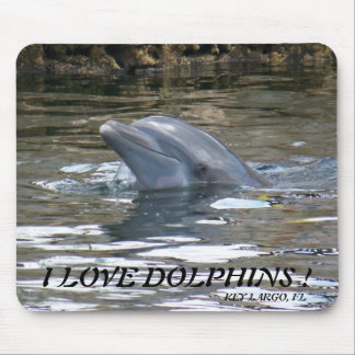 TAPIS DE SOURIS J'AIME DES DAUPHINS !