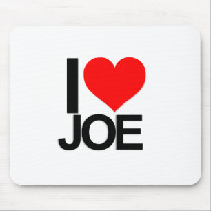 Tapis De Souris J'aime Joe Mousepad