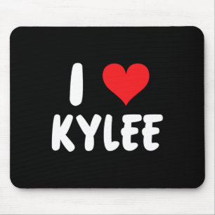 Tapis De Souris J'aime Kylee - Cœur - Nom