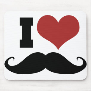 Tapis De Souris J'aime la moustache