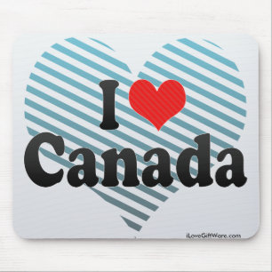 Tapis De Souris J'aime le Canada