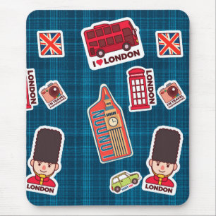Tapis De Souris J'aime Londres