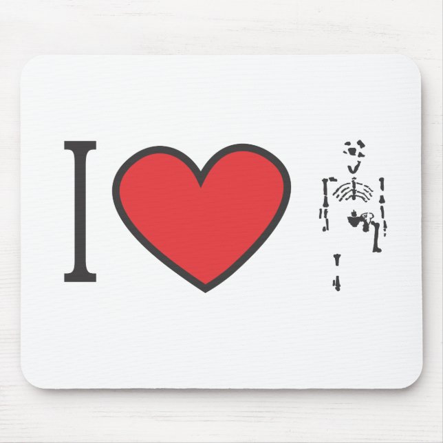 Tapis De Souris J'aime Lucy (Devant)